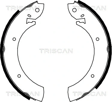 Brake Shoe Set (8100 10272)