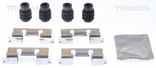 Accessory Kit, disc brake pad (8105 151351)