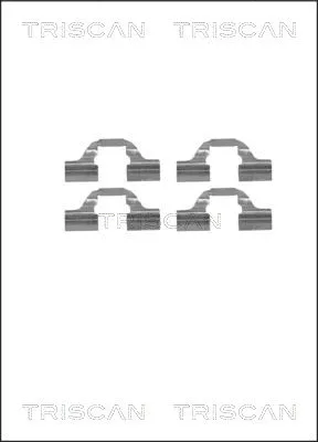 Accessory Kit, disc brake pad (8105 281595)