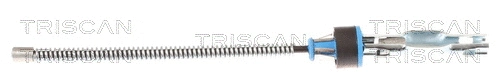 Cable Pull, parking brake (8140 161208)