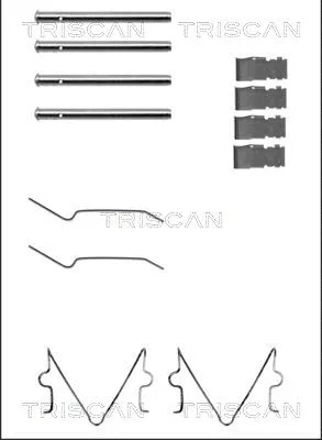 Accessory Kit, disc brake pad (8105 101598)
