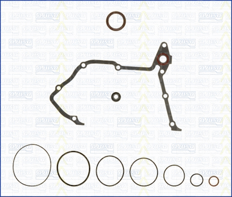 Gasket Kit, crankcase (595-7206)