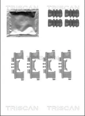 Accessory Kit, disc brake pad (8105 101661)