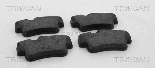 Brake Pad Set, disc brake (8110 20001)