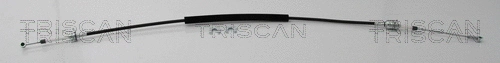 Cable Pull, manual transmission (8140 12702)