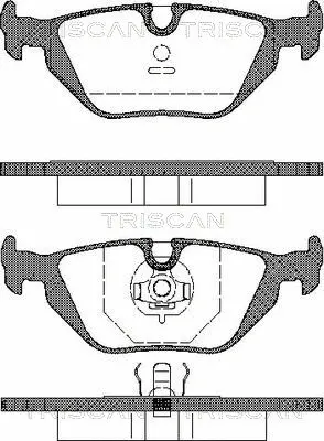 Brake Pad Set, disc brake (8110 11001)