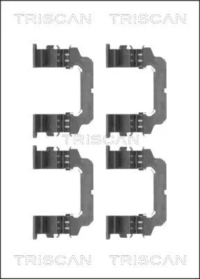 Accessory Kit, disc brake pad (8105 141603)