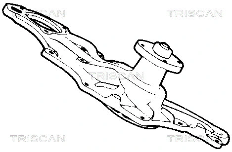 Water Pump, engine cooling (8600 16016)