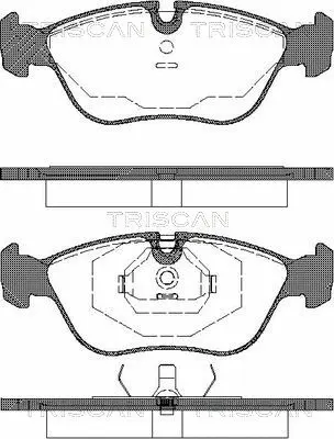 Brake Pad Set, disc brake (8110 27175)
