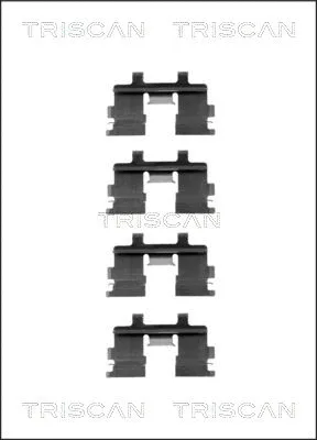 Accessory Kit, disc brake pad (8105 141312)