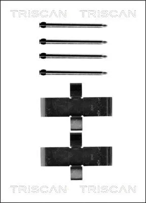Accessory Kit, disc brake pad (8105 291260)