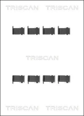 Accessory Kit, disc brake pad (8105 101597)