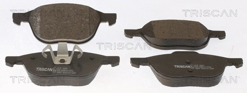 Brake Pad Set, disc brake (8110 16041)