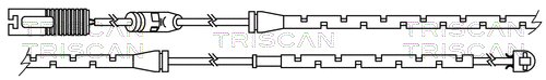 Warning Contact, brake pad wear (8115 11020)