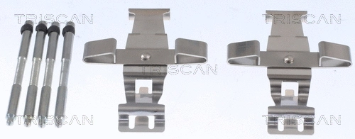 Accessory Kit, disc brake pad (8105 231617)
