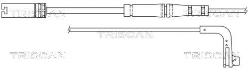 Warning Contact, brake pad wear (8115 11034)