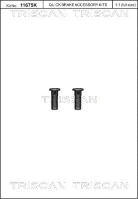 Screw Set, brake disc (8105 116016)