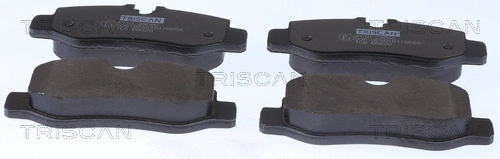 Brake Pad Set, disc brake (8110 23090)