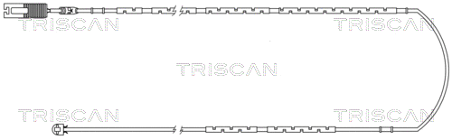 Warning Contact, brake pad wear (8115 11024)