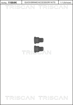 Screw Set, brake disc (8105 116005)