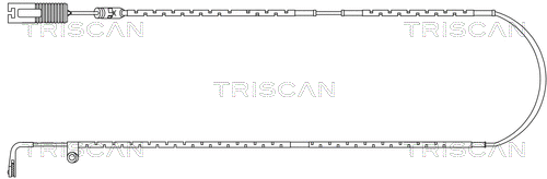 Warning Contact, brake pad wear (8115 17010)