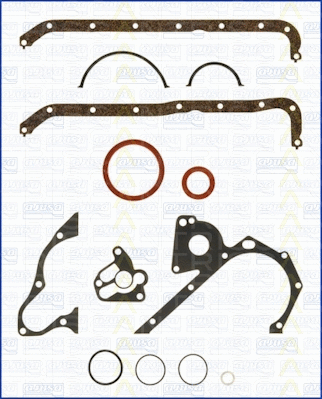 Gasket Kit, crankcase (595-2656)