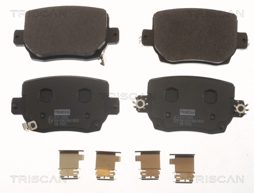Brake Pad Set, disc brake (8110 81002)