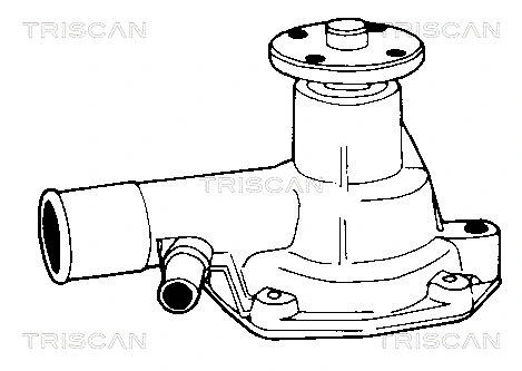 Water Pump, engine cooling (8600 13350)