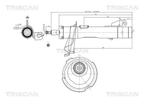 Shock Absorber (8705 27102)