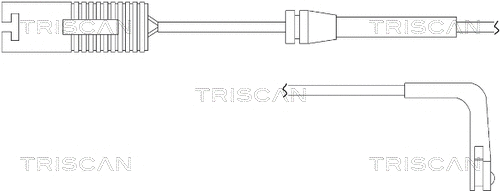 Warning Contact, brake pad wear (8115 11016)