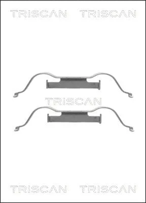 Accessory Kit, disc brake pad (8105 101626)