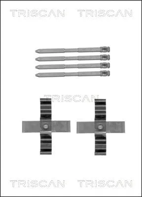 Accessory Kit, disc brake pad (8105 111624)