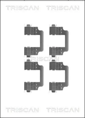Accessory Kit, disc brake pad (8105 171598)