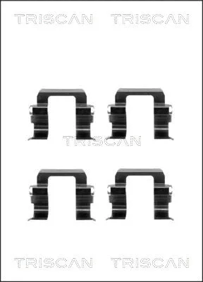 Accessory Kit, disc brake pad (8105 141594)