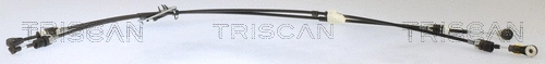 Cable Pull, manual transmission (8140 16757)
