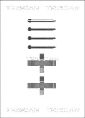 Accessory Kit, disc brake pad (8105 231389)