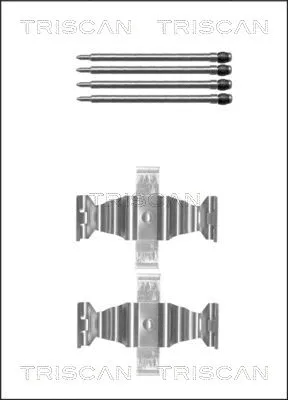 Accessory Kit, disc brake pad (8105 231595)