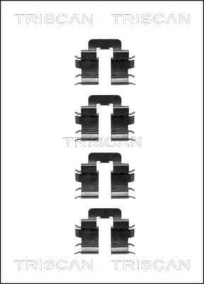 Accessory Kit, disc brake pad (8105 141607)