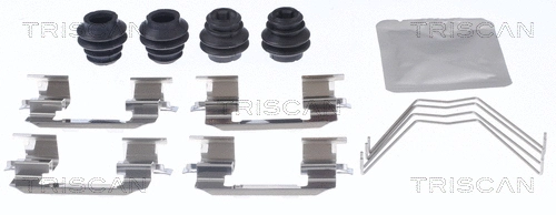 Accessory Kit, disc brake pad (8105 181016)