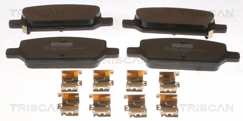 Brake Pad Set, disc brake (8110 81005)