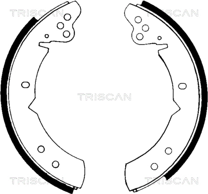 Brake Shoe Set (8100 27244)
