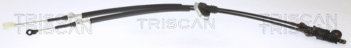 Cable Pull, manual transmission (8140 43704)