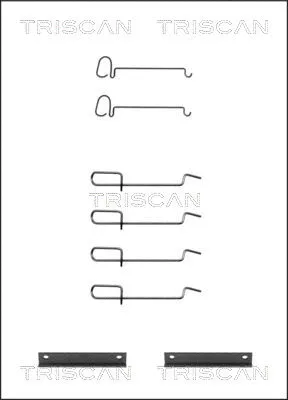Accessory Kit, disc brake pad (8105 251527)
