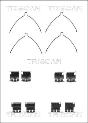 Accessory Kit, disc brake pad (8105 131630)