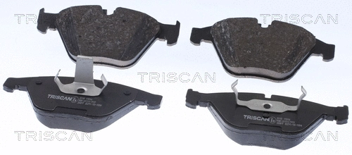 Brake Pad Set, disc brake (8110 11016)