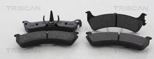 Brake Pad Set, disc brake (8110 16021)