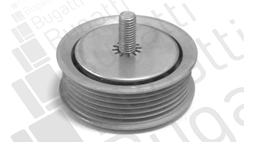 Deflection/Guide Pulley, V-ribbed belt (BTOA3712)