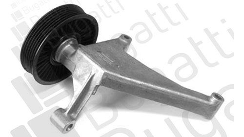 Deflection/Guide Pulley, V-ribbed belt (BTOA3682)