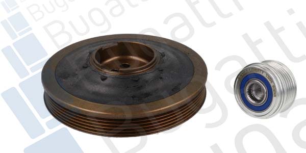 Belt Pulley, crankshaft (BPSD1284-ND)