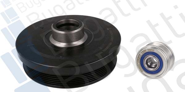 Belt Pulley, crankshaft (BPSD1283-ND)